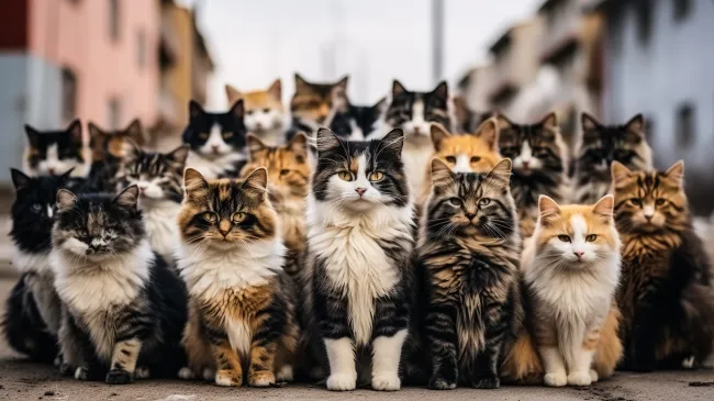 stray cats